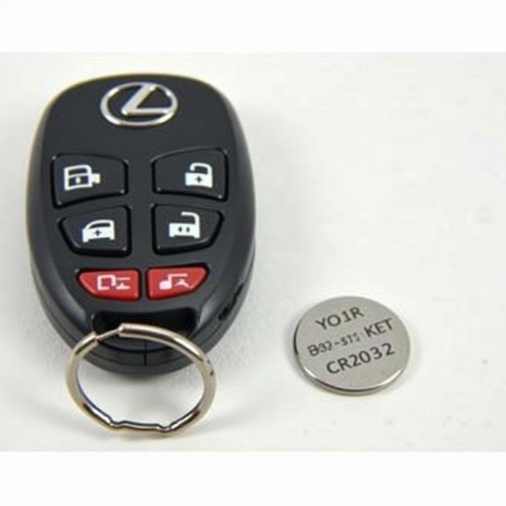 2011 Lexus RX 350 Key Fob Battery Replacement Guide