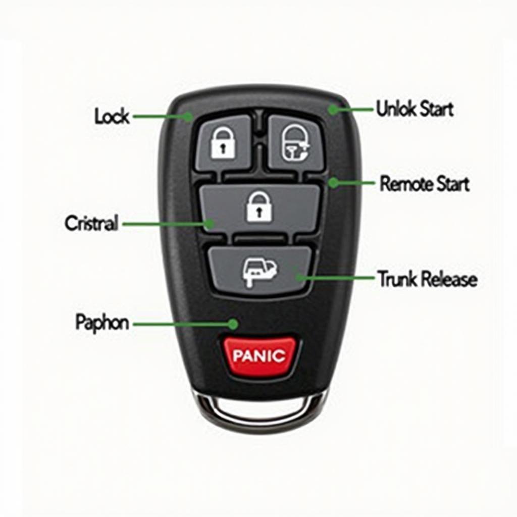 2012 Cadillac Key Fob Functions and Features