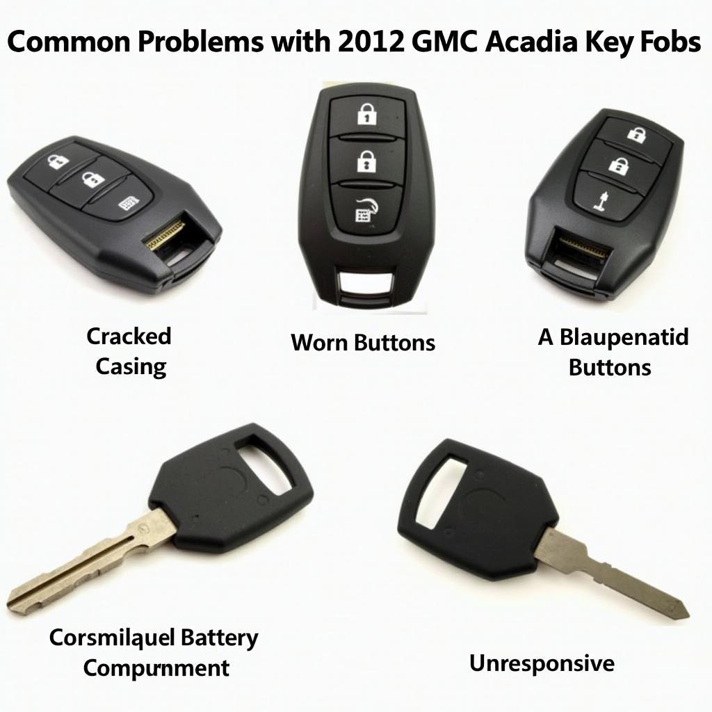 Common Problems with 2012 GMC Acadia Key Fobs