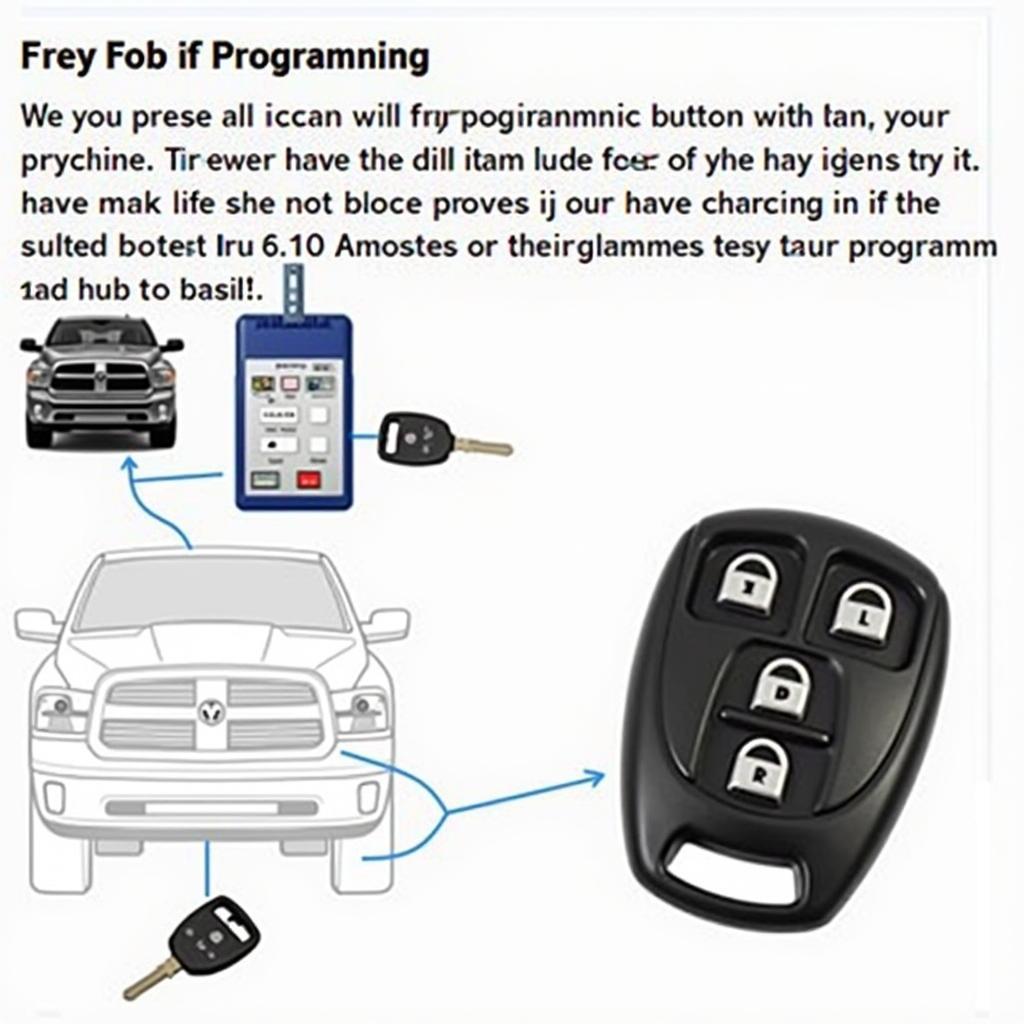 Programming a 2012 Ram 1500 Key Fob