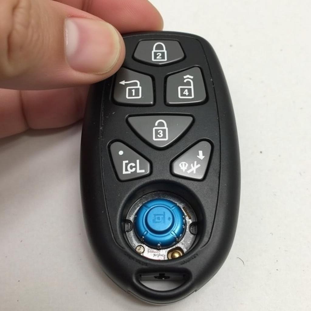 2012 VW Key Fob with a CR2032 Battery