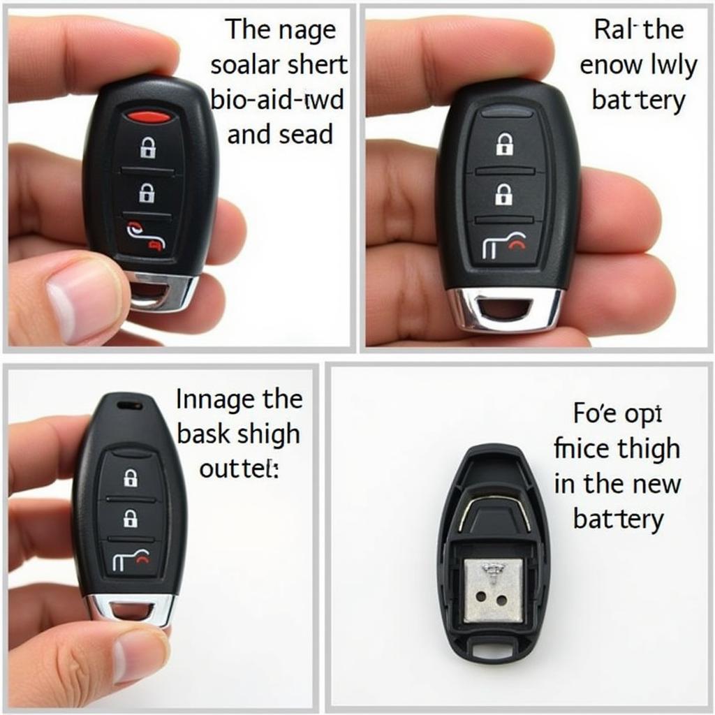  Replacing Battery in 2013 Cadillac ATS Key Fob 