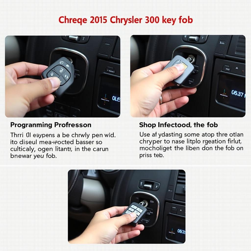 Programming a 2013 Chrysler 300 Key Fob