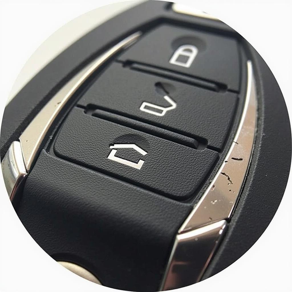 Worn-out 2013 Lexus Key Fob Cover