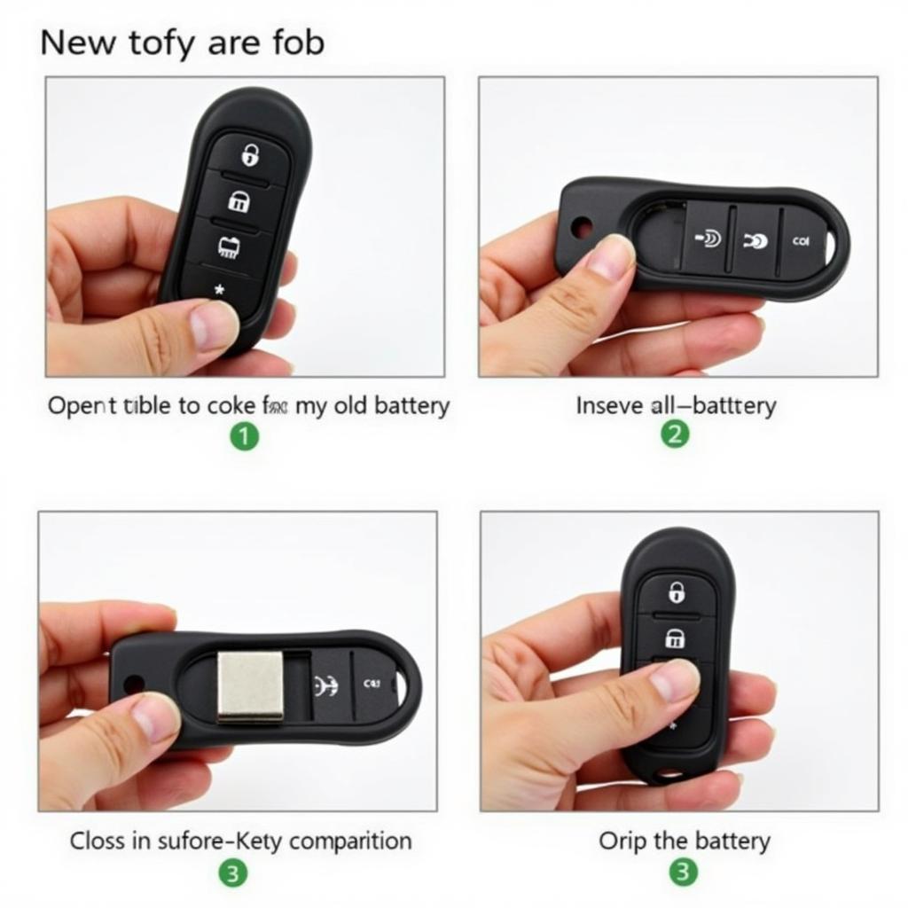 Step-by-step guide to replace the battery in a 2013 Toyota RAV4 key fob