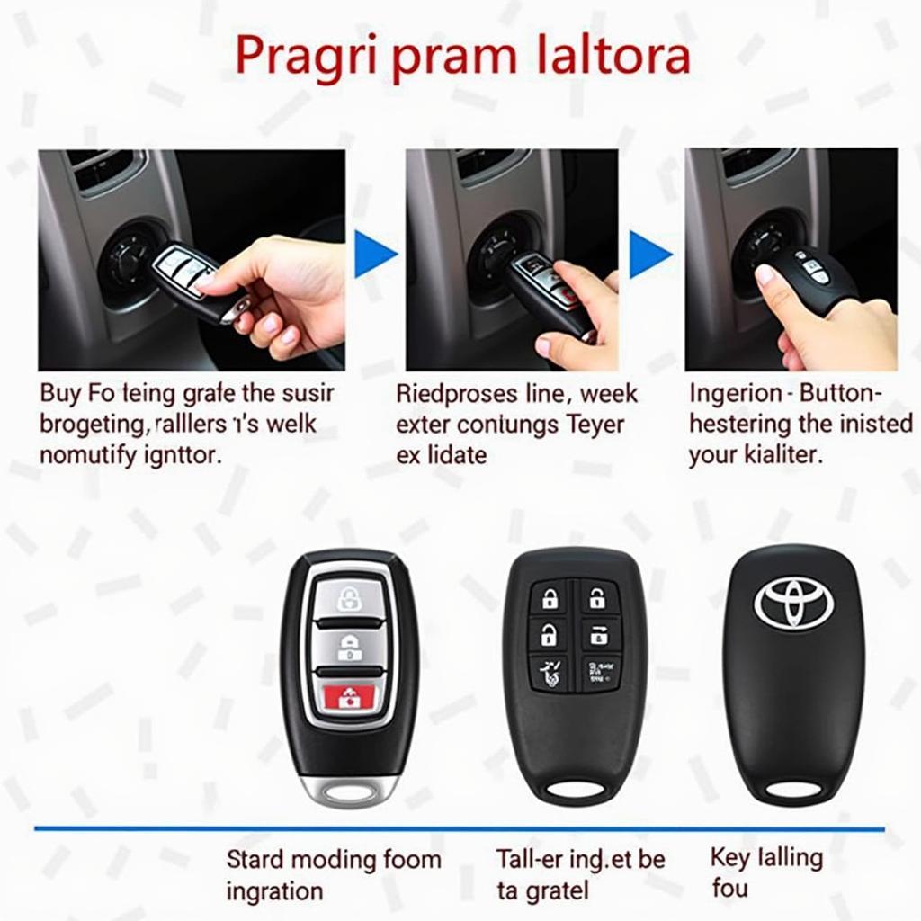 2013 Toyota Tacoma Key Fob DIY Programming Steps