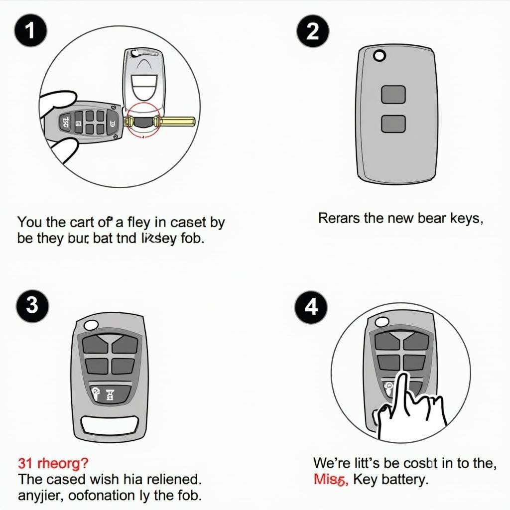 Replacing the Key Fob Battery in a 2013 Volvo XC90