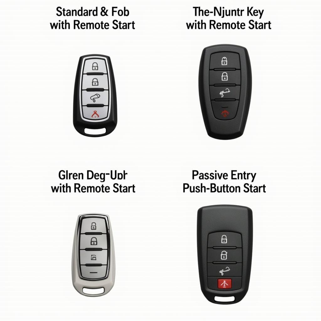 2014 Cadillac ATS Key Fob Types