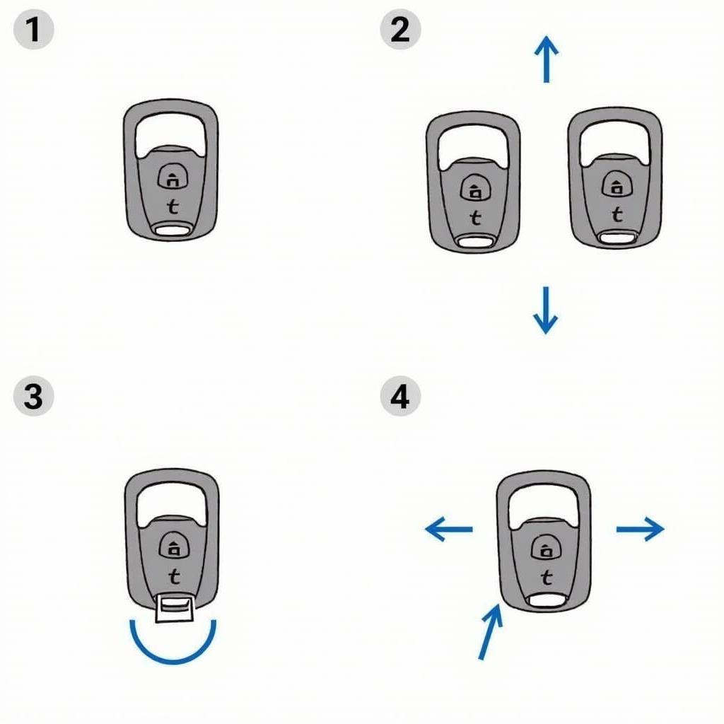 2014 Cadillac XTS Key Fob Battery Replacement Steps 