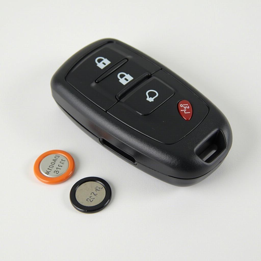 2014 Chrysler 200 key fob battery replacement