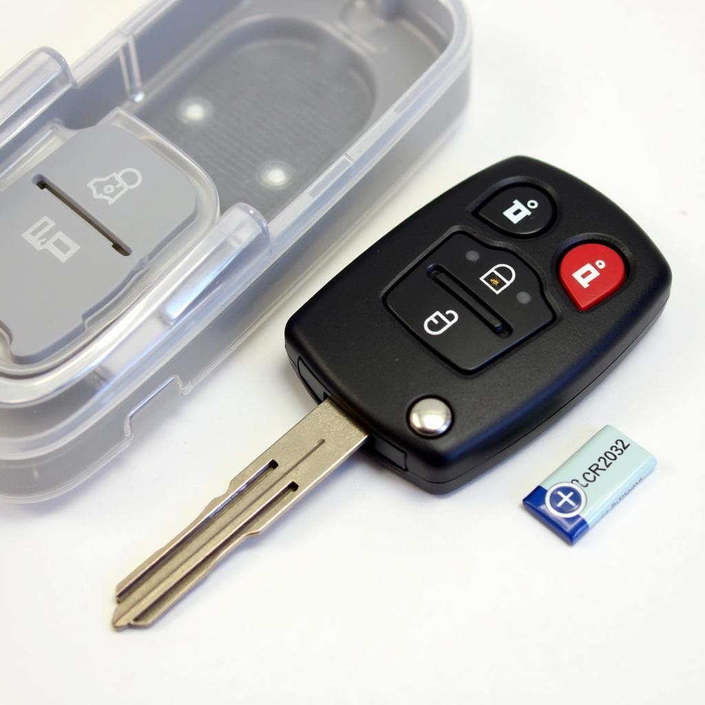 2014 Chrysler 300 key fob battery replacement