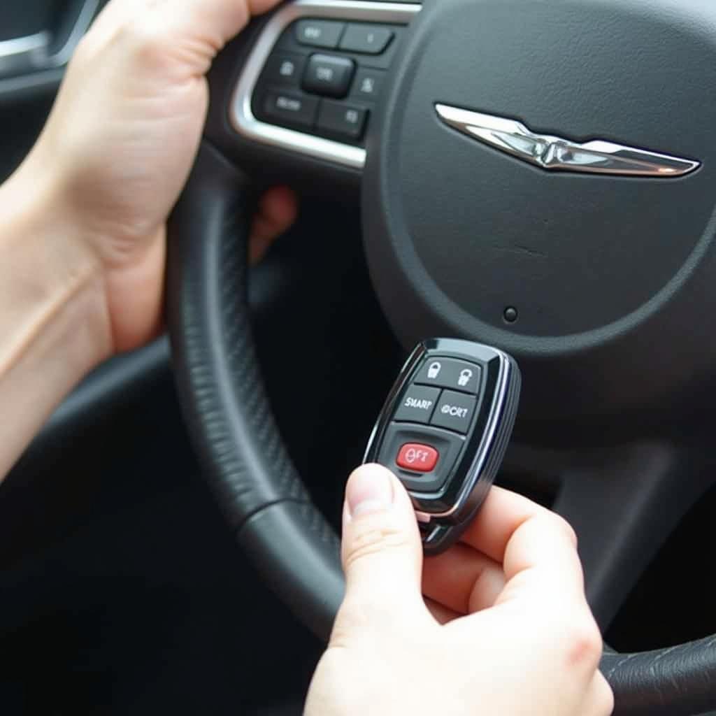 Programming a 2014 Chrysler 300 key fob