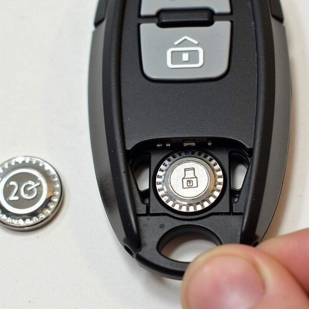 Replacing the battery in a 2014 Honda CRV key fob