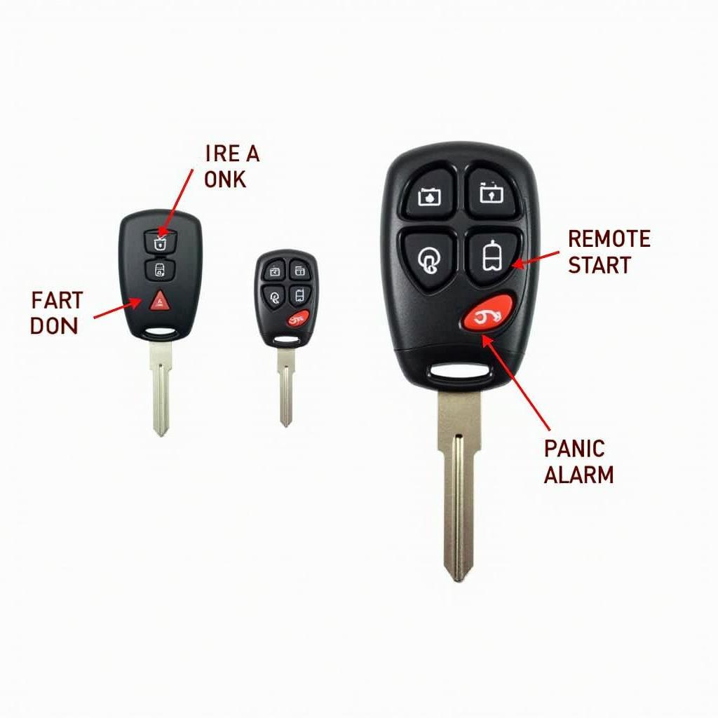 2014 Ford Explorer XLT Key Fob Functions: Lock, Unlock, Remote Start, Panic Alarm