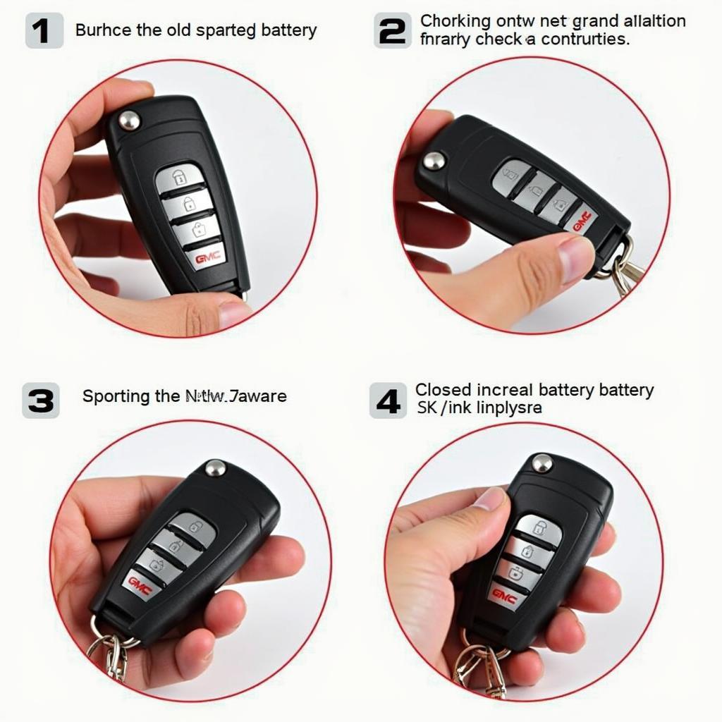 2014 GMC Acadia Key Fob Battery Replacement Steps