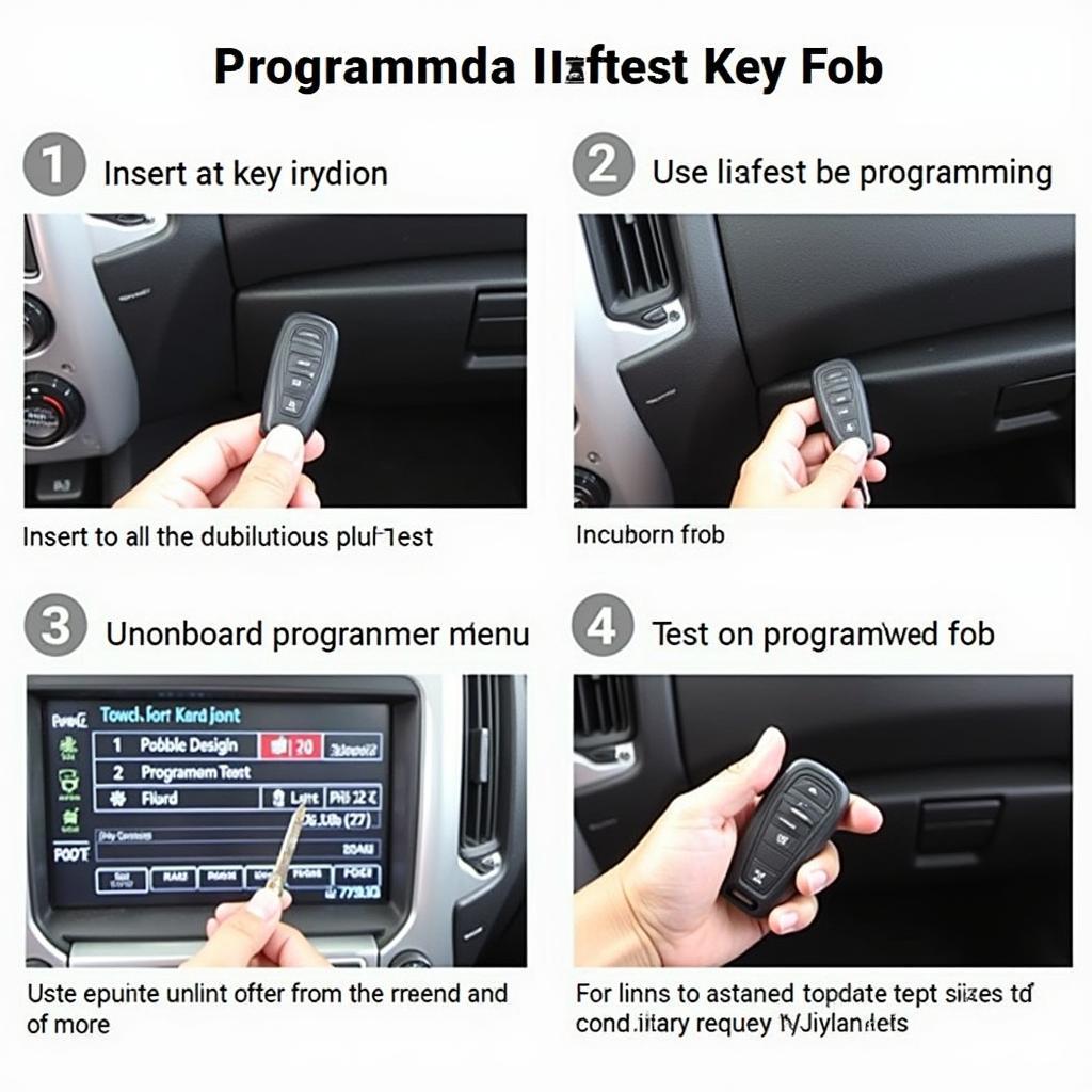 2014 GMC Key Fob Programming Process