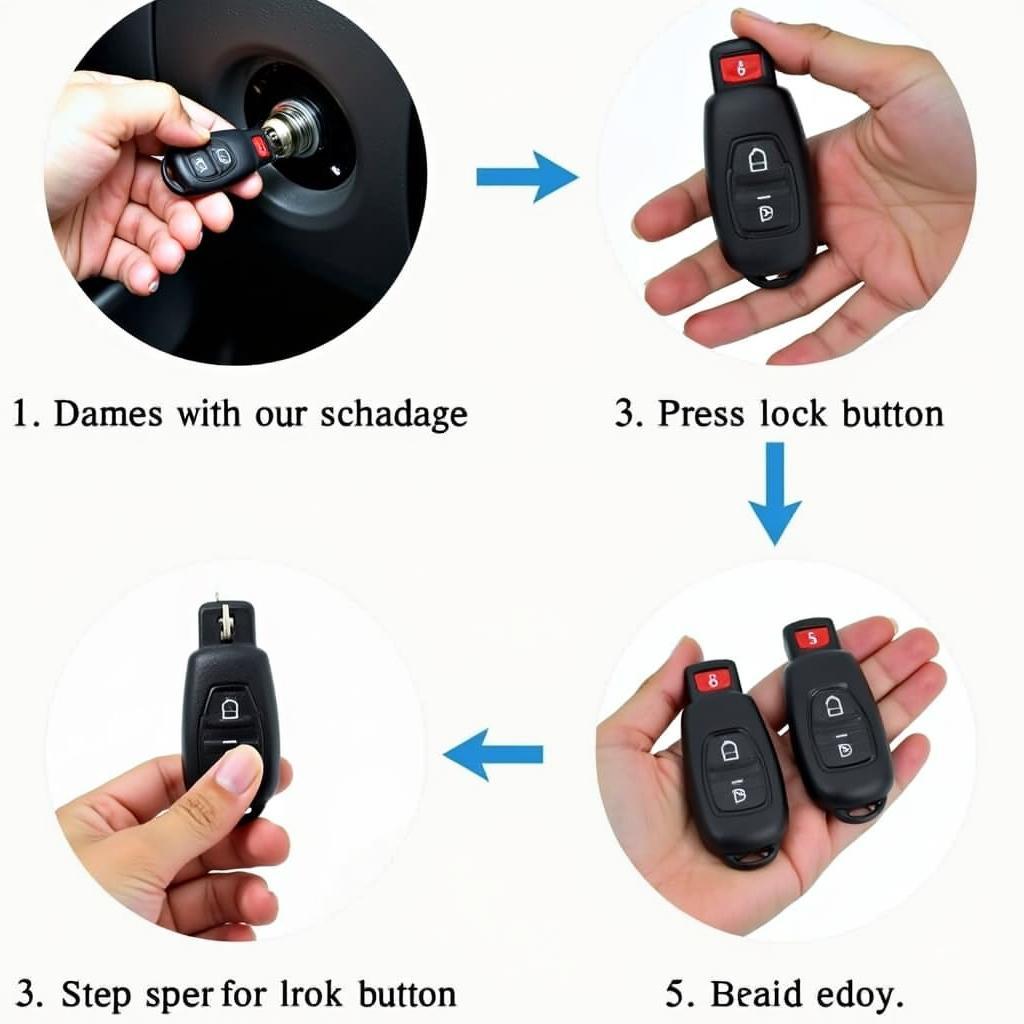 2014 GMC Sierra Key Fob Programming Steps