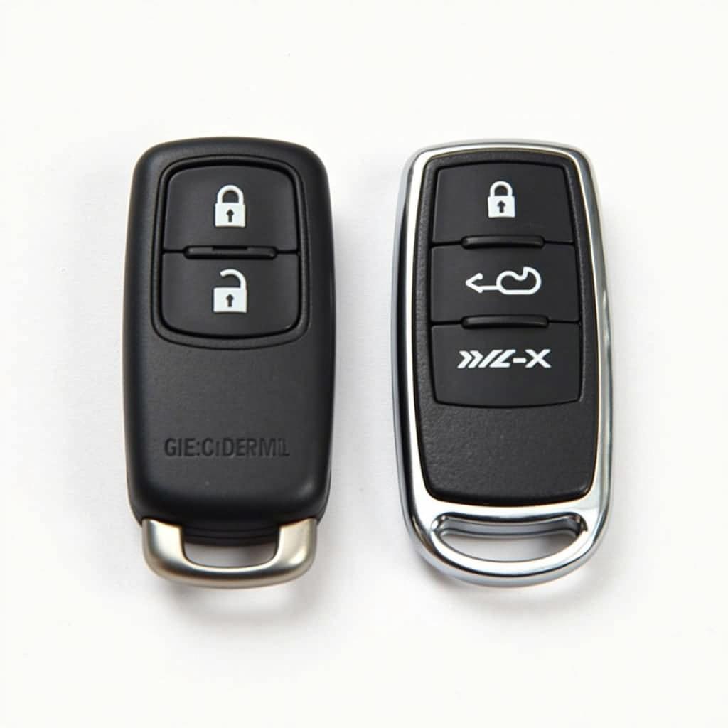 2014 GMC Sierra Key Fob Types