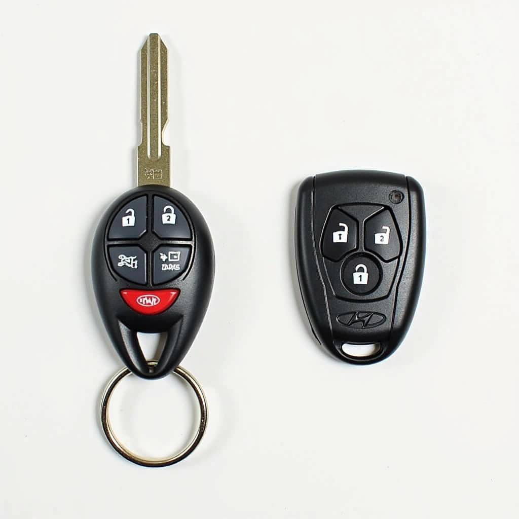 Types of 2014 Hyundai Key Fobs