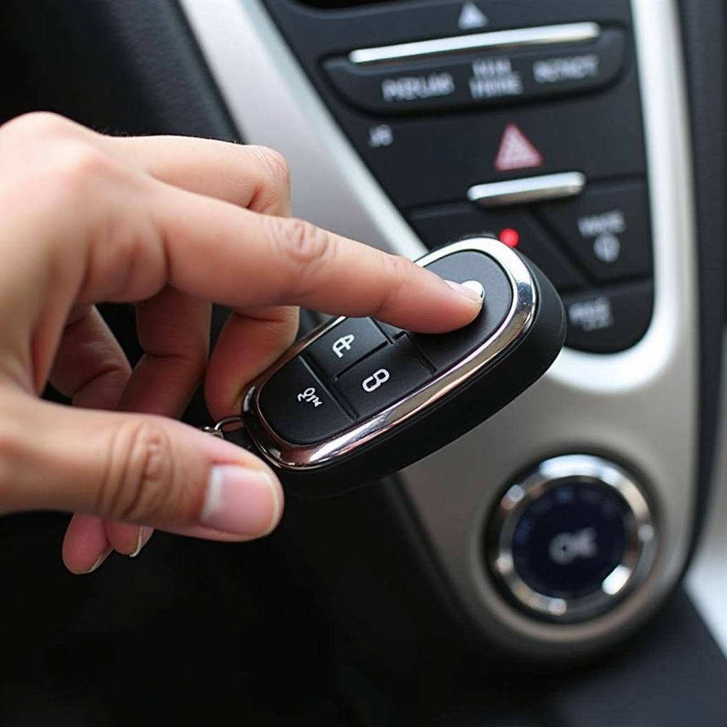 Programming a 2014 Hyundai Santa Fe key fob