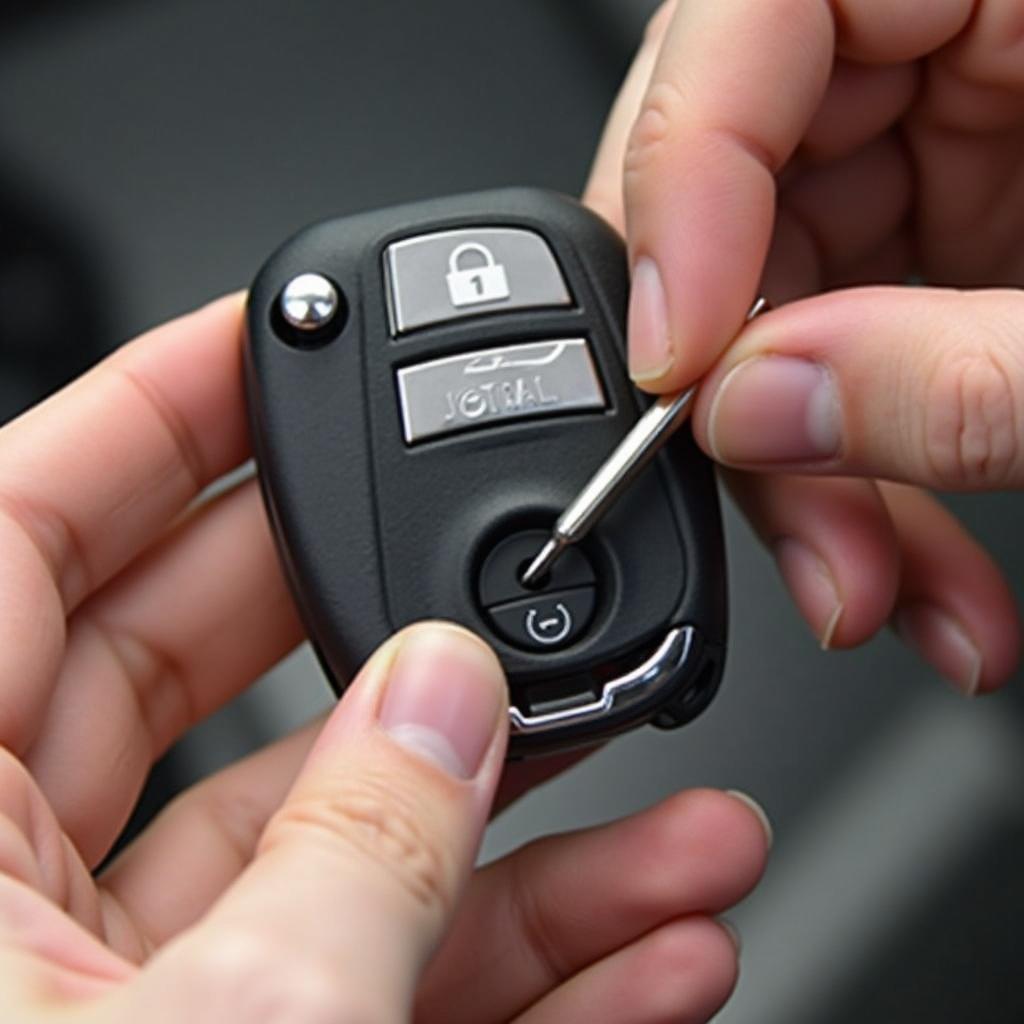 Replacing a 2014 Nissan Altima Key Fob Battery