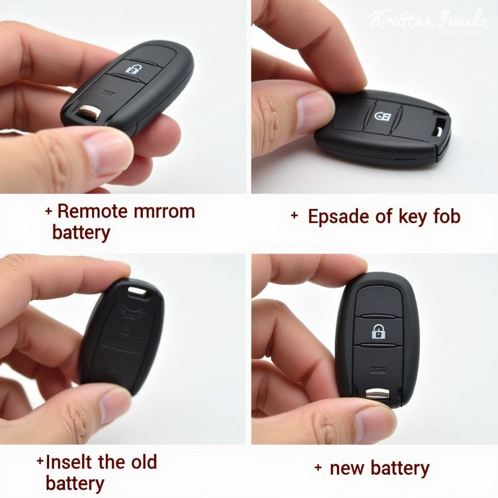 Replacing the battery in a 2015 Acura MDX key fob