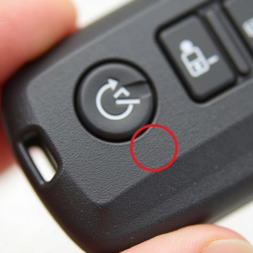 2015 Acura RDX Key Fob Release Button