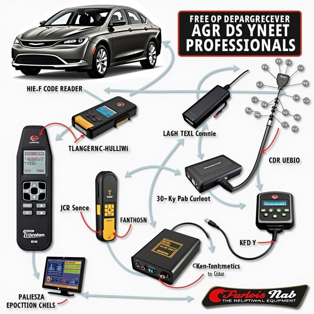 Diagnostic tools for 2015 Chrysler 200C key fob issues