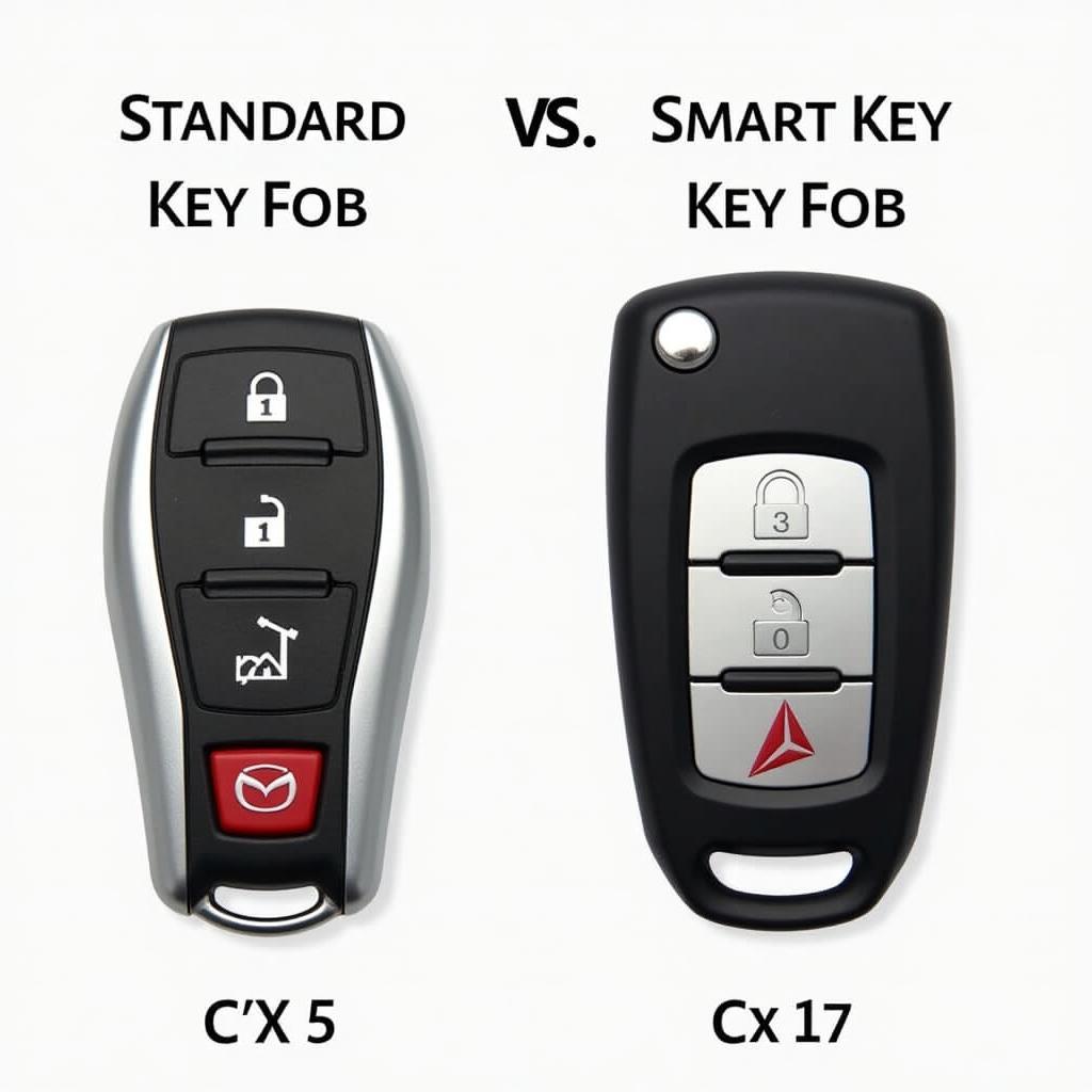 2015 Mazda CX 5 Key Fob Types