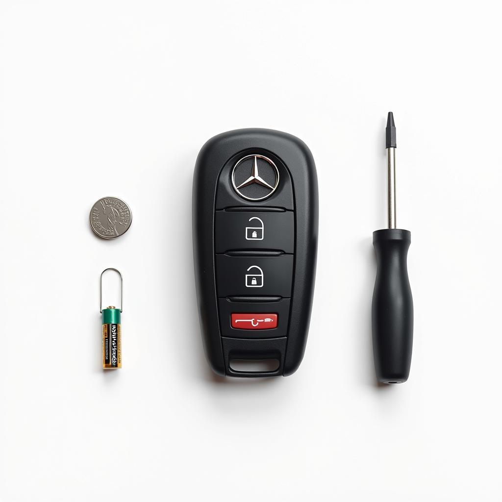 Tools for 2015 Mercedes Key Fob Battery Replacement