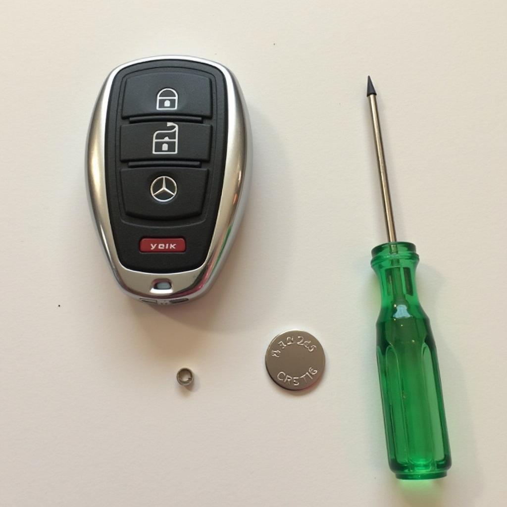 Tools for 2015 Mercedes Key Fob Battery Replacement