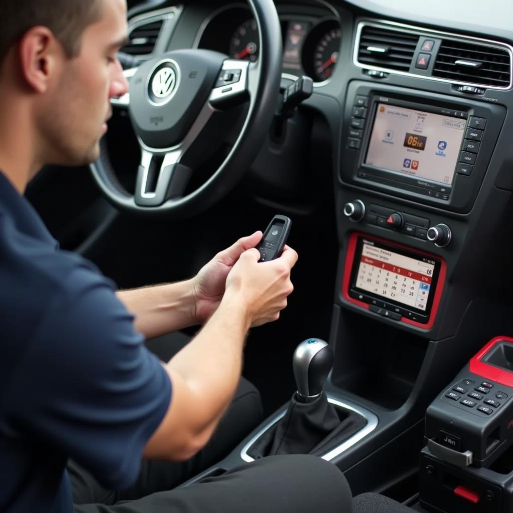 Programming a 2015 Volkswagen Jetta key fob