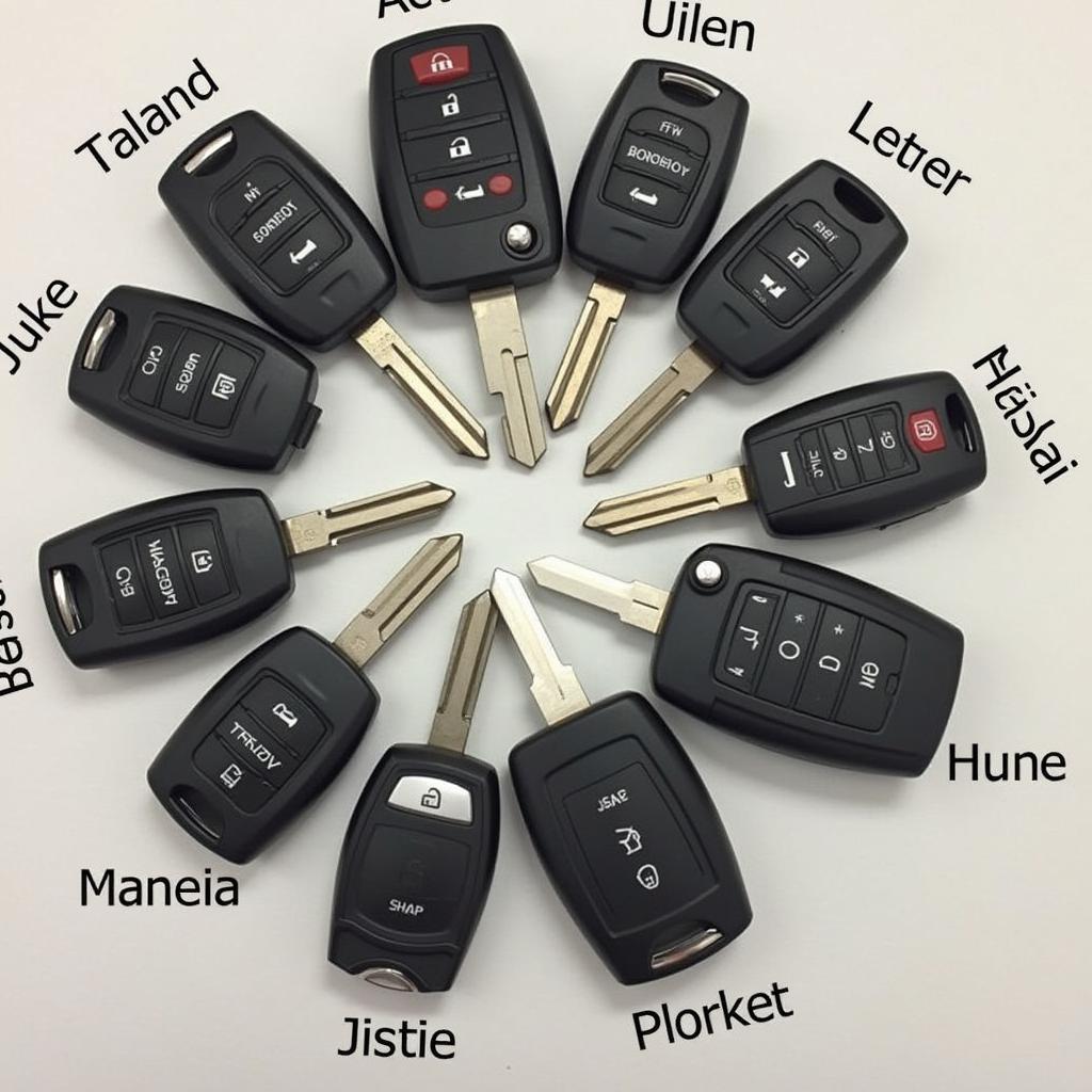 2015 Volkswagen Key Fob Types