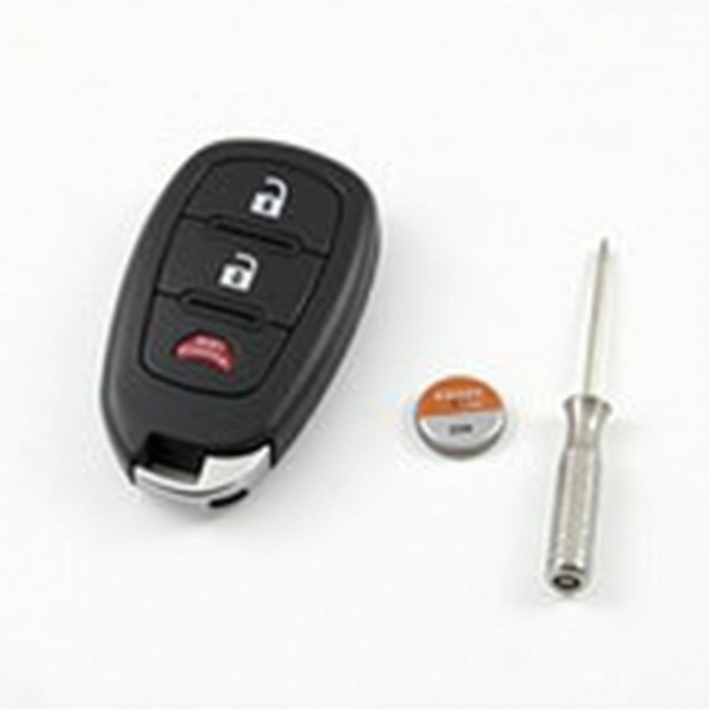 2015 VW Passat Key Fob Battery Replacement Tools