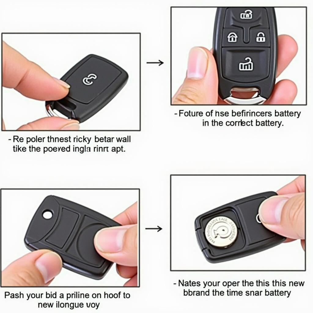 Replacing the battery in a 2016 Chevy Volt key fob