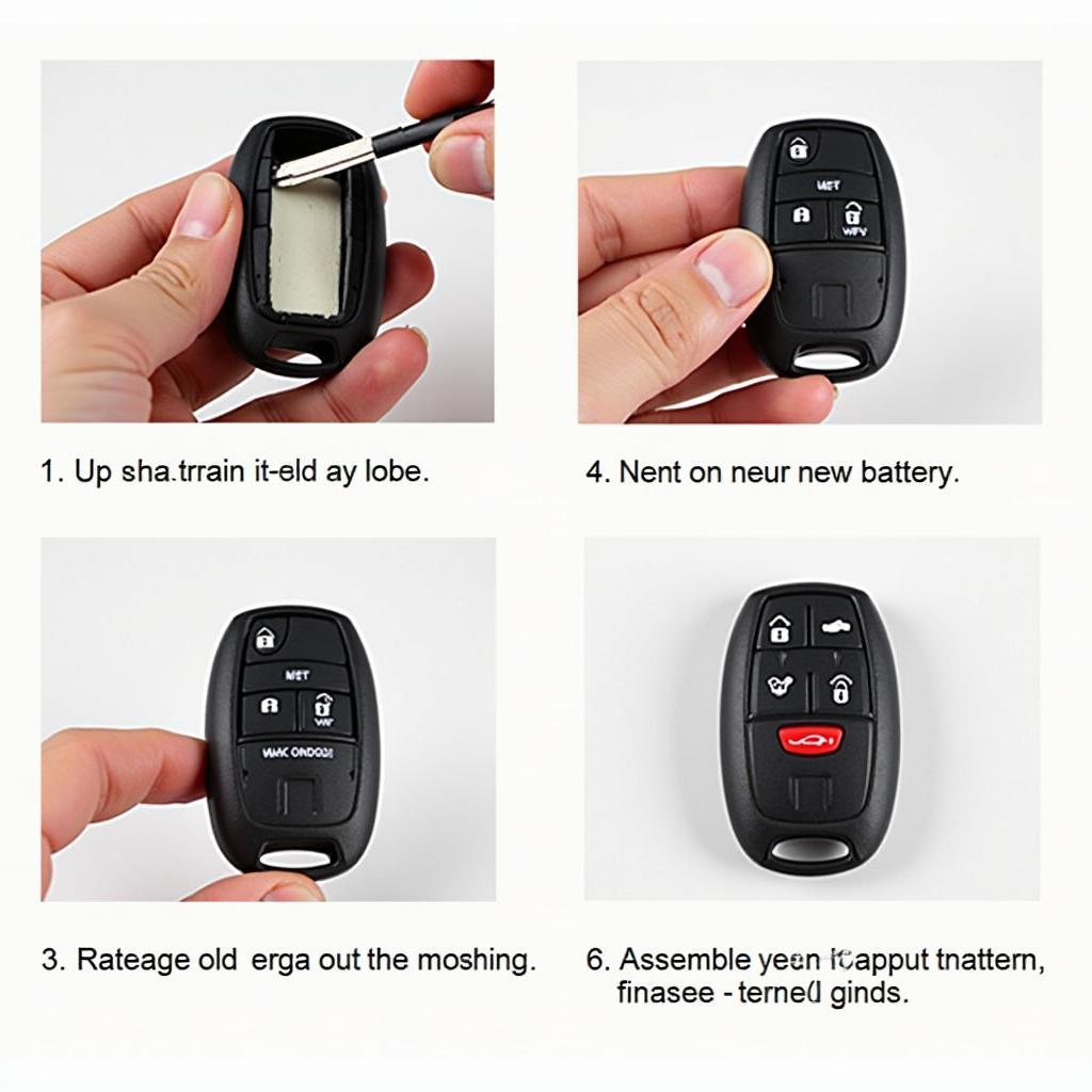 Replacing the Key Fob Battery in a 2016 Ford Escape