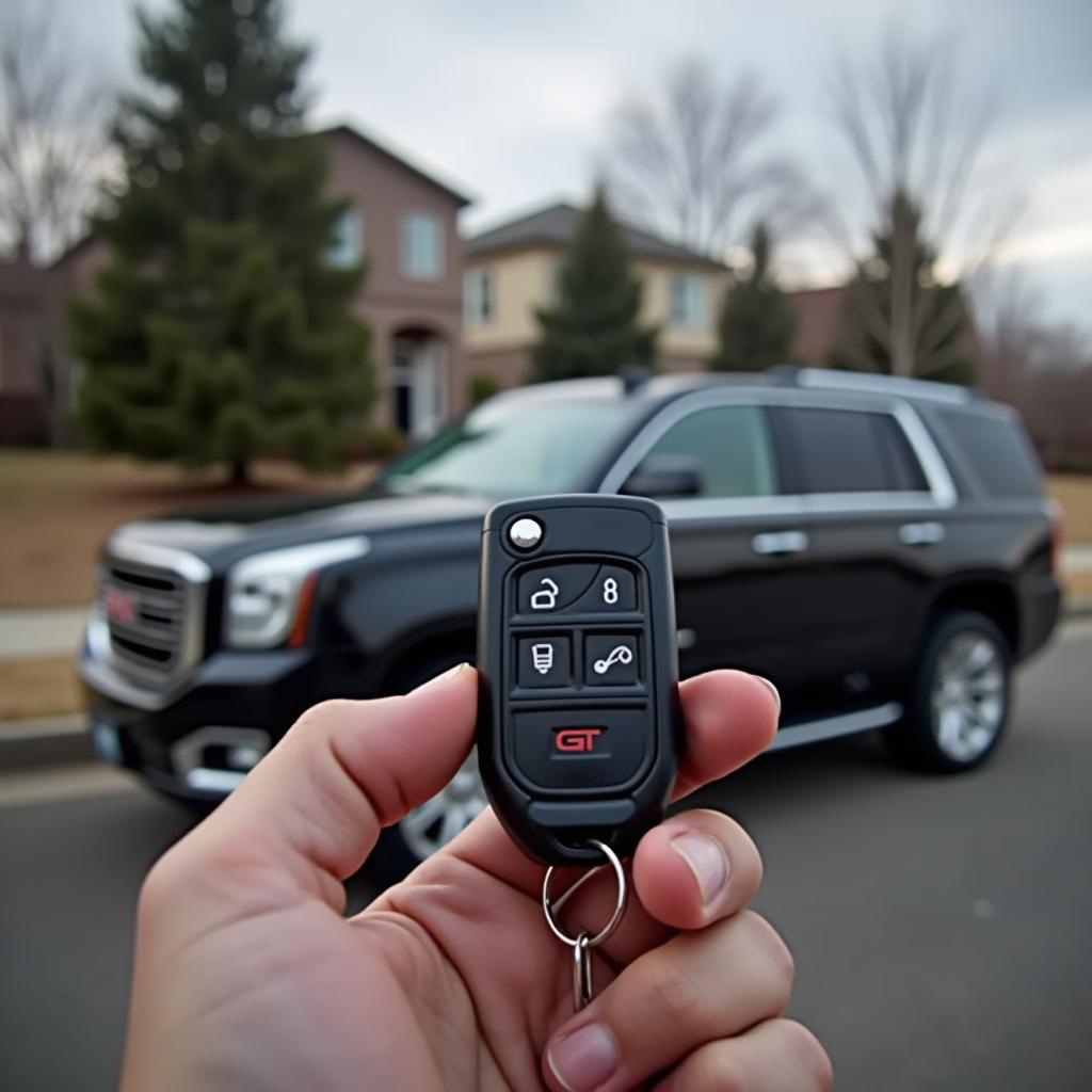 2016 GMC Yukon Key Fob with Decreased Range