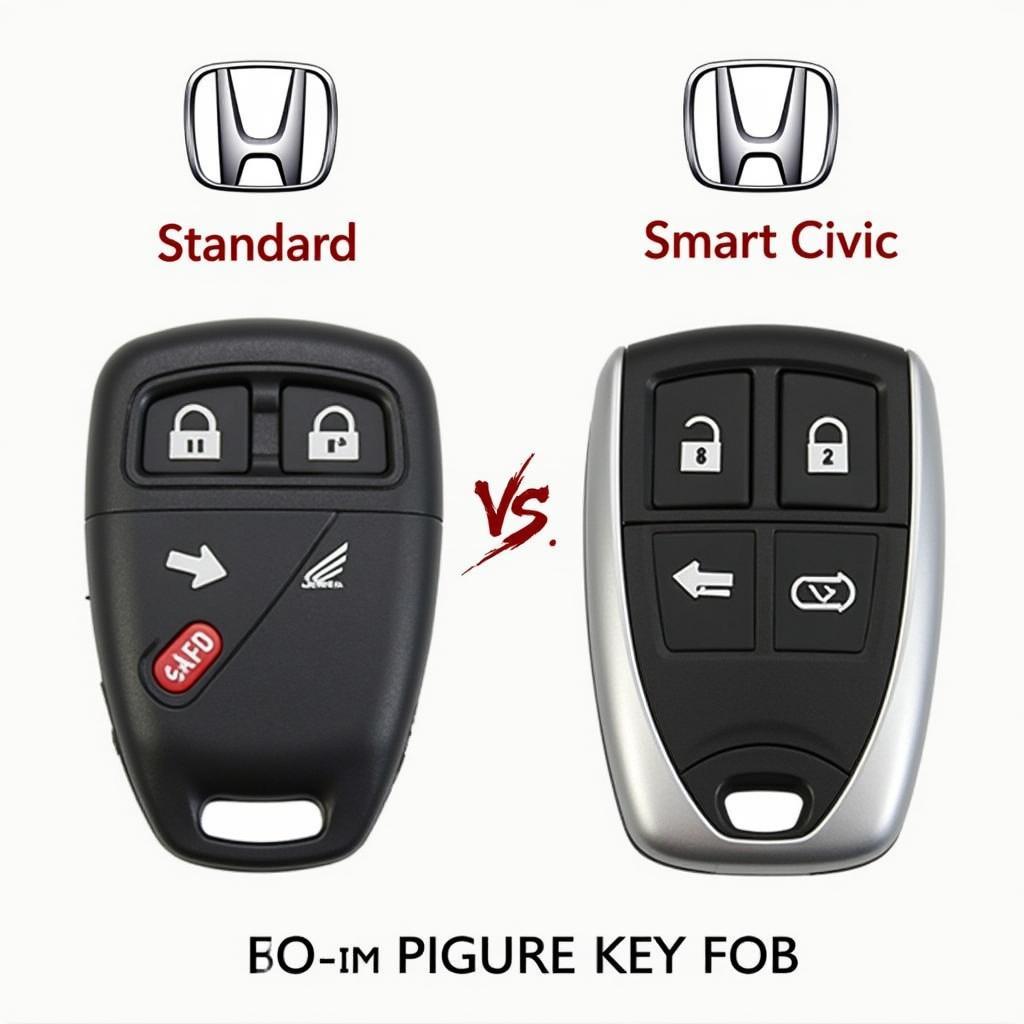 Types of 2016 Honda Civic Key Fobs