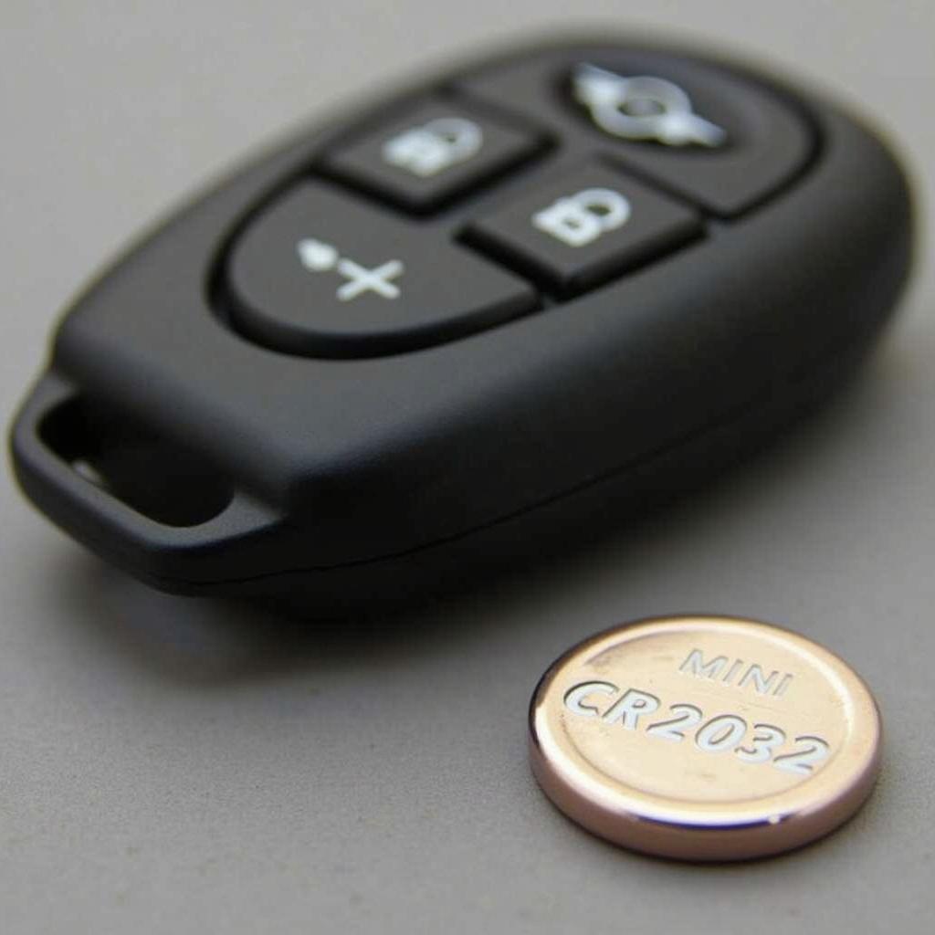 2016 Mini Cooper Key Fob and CR2032 Battery