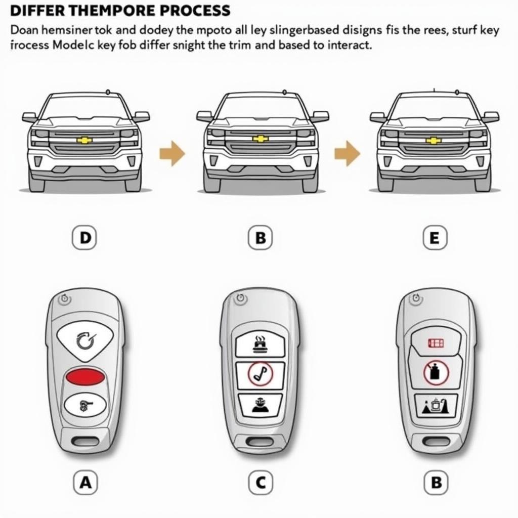 Different Types of 2016 Silverado Key Fobs