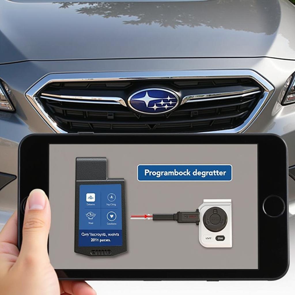 Car key programming for a 2016 Subaru Legacy