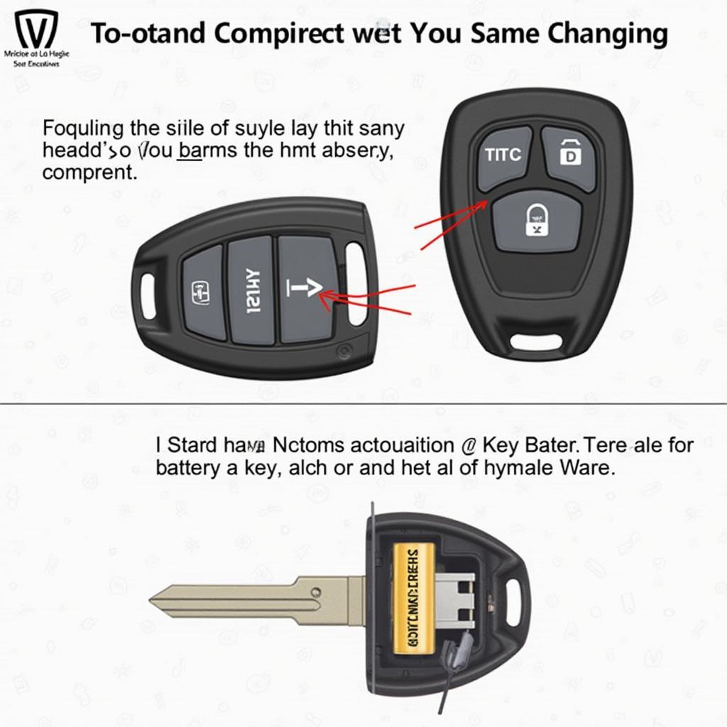 Replacing the key fob battery in a 2017 Chrysler 200