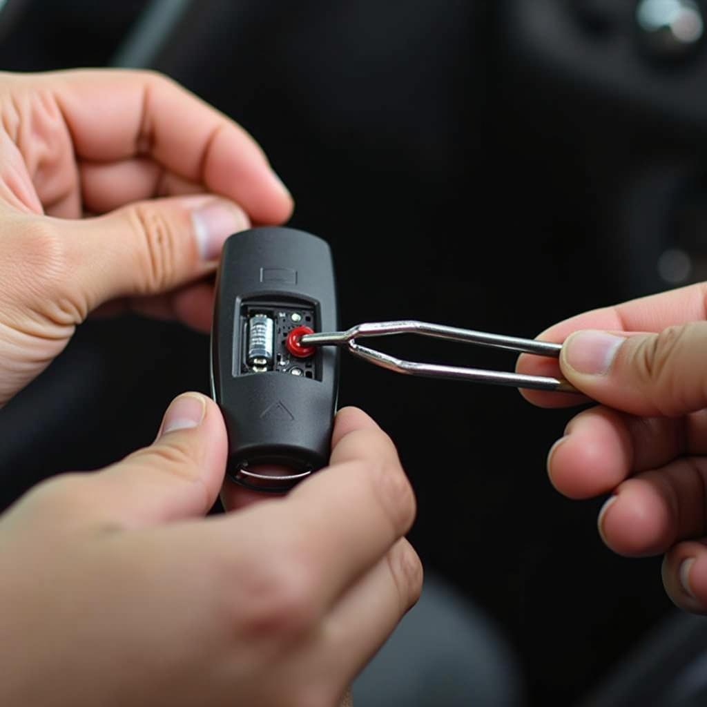 Replacing the Battery in a 2017 Jeep Compass Key Fob