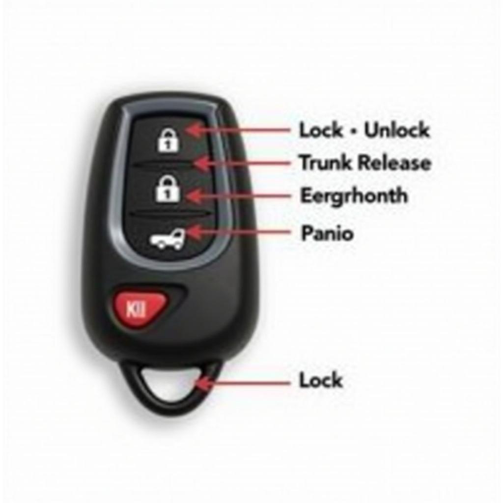 2017 Kia Soul Key Fob: Lock, Unlock, Panic Button