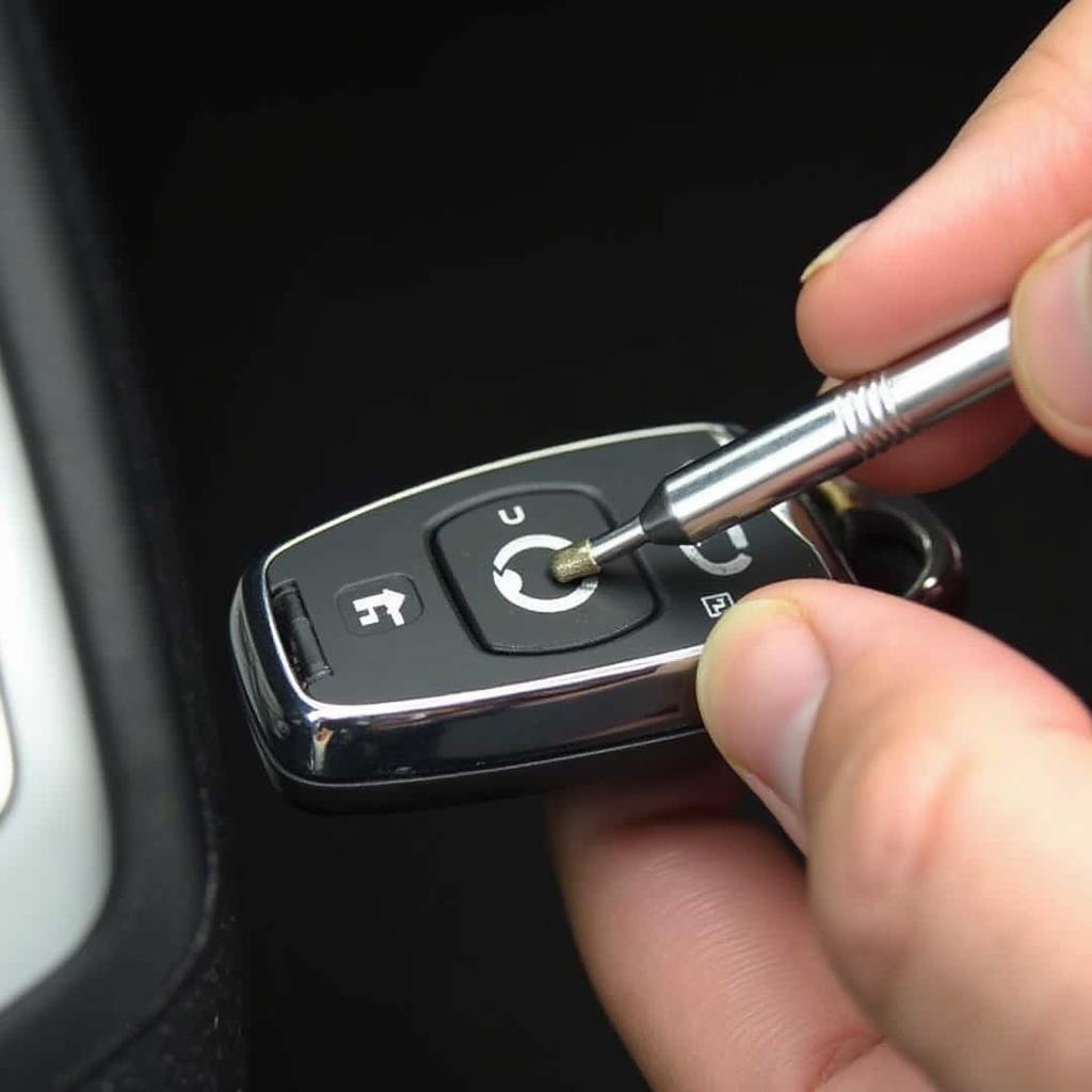 Replacing Mazda 6 Key Fob Battery