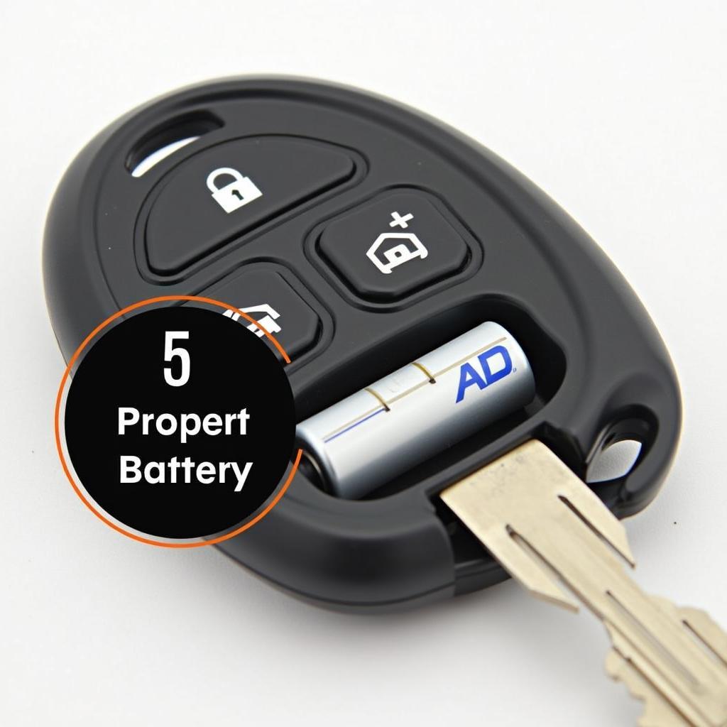 Opened 2017 Subaru Impreza Key Fob Showing Battery