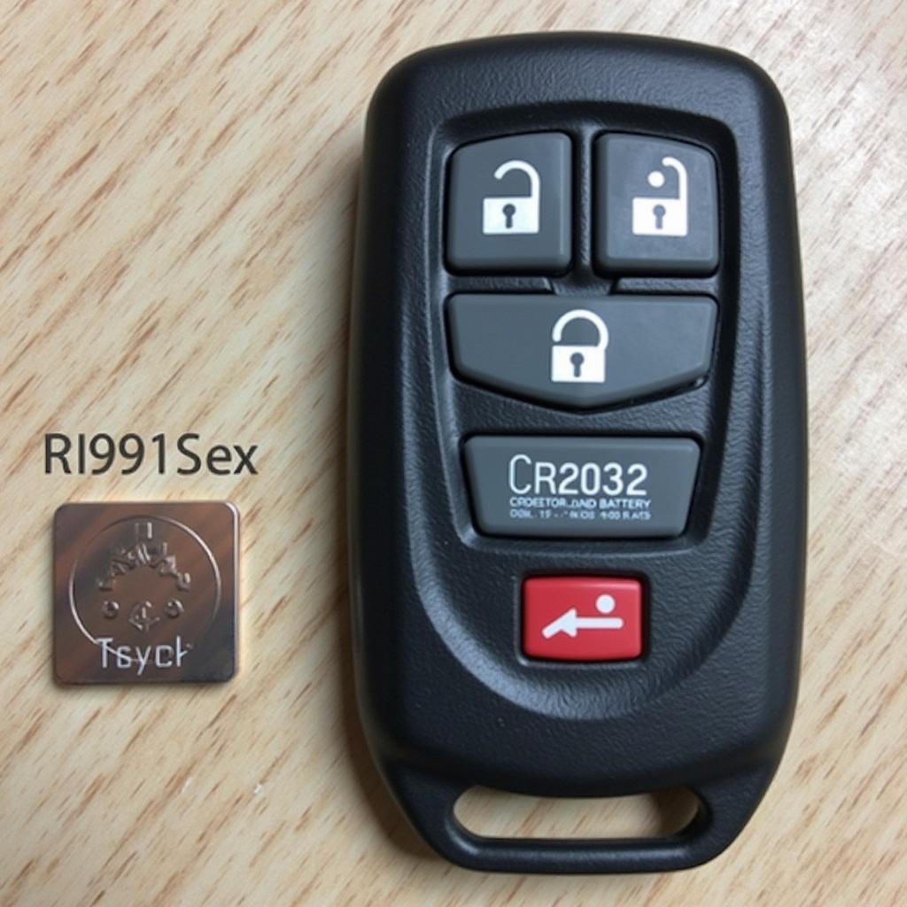 2017 Toyota Land Cruiser Key Fob Battery - CR2032 Battery Type