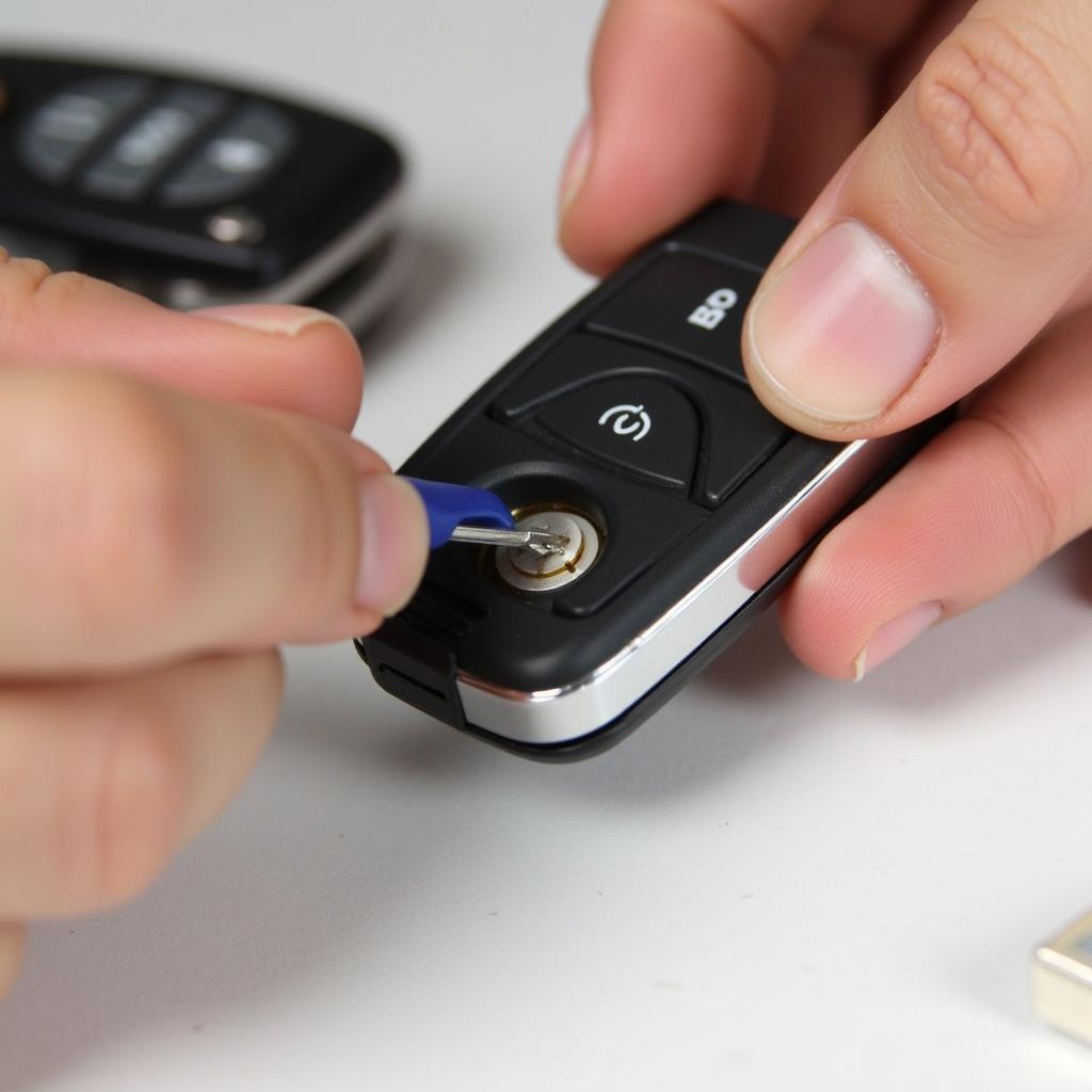 Replacing the Battery in a 2018 Chevy Key Fob