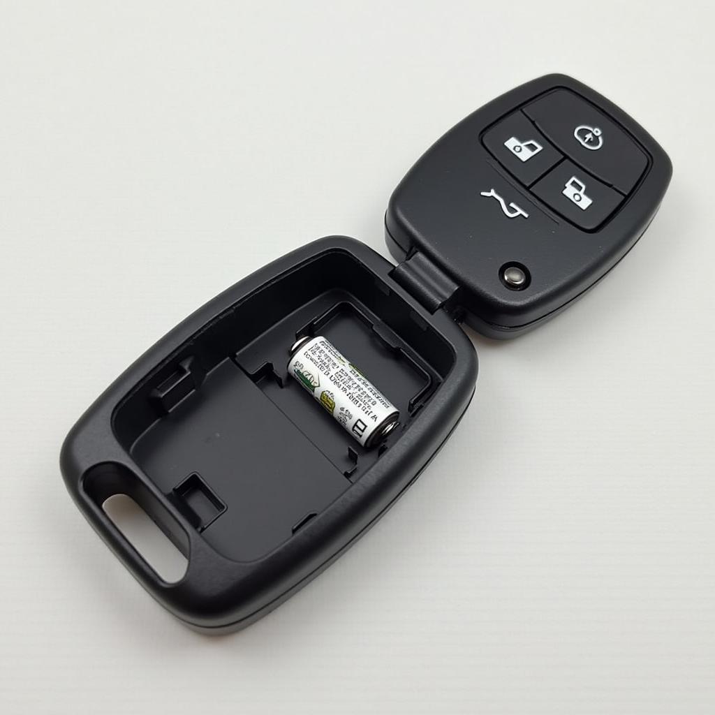 2018 Chevy Malibu Key Fob Battery Compartment Open