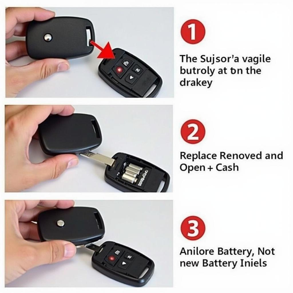 Replacing the battery in a 2018 GMC Sierra key fob